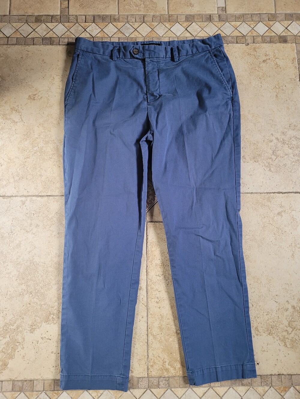 Banana Republic Men's Navy Blue Chino Pants - Picture 1 of 5